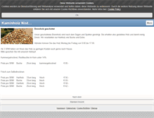 Tablet Screenshot of brennholzwesterwald.com